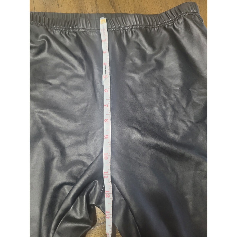 SHEIN Black Faux Leather Trousers - Picture 5 of 7
